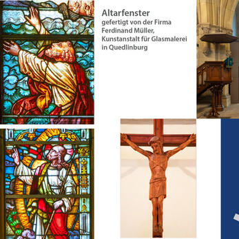 Faltblatt zur Kirche St. Petri Thale