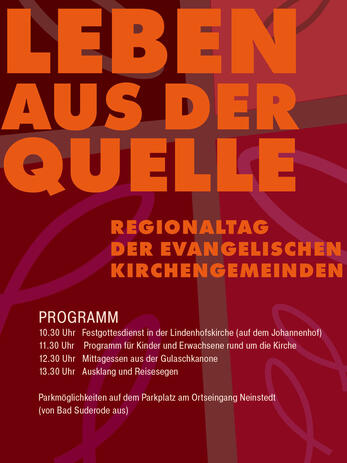 Plakat Regionalgottesdienst