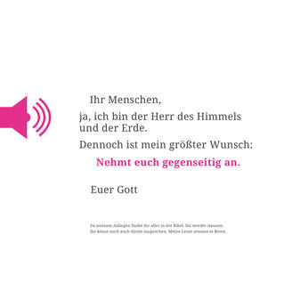 Entwurf für ein Einzelplakat einer Kampagne